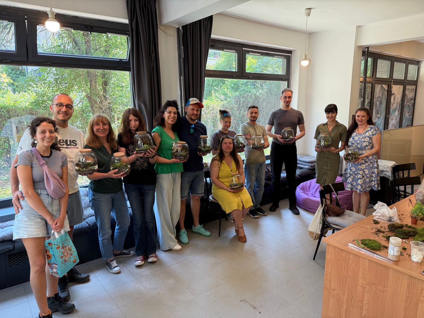 Terrarium Workshop - 2nd August Sofia